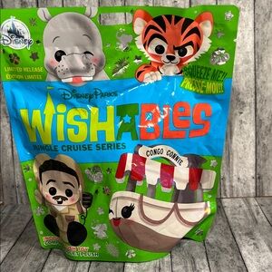 Disney Wishables Jungle Cruise Series Plush - Bright Green & Blue Packaging